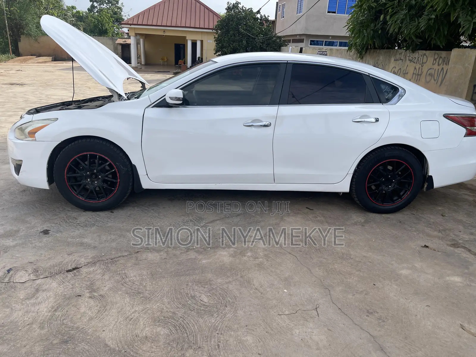 Nissan Altima 2.5 S 4dr Sedan (2.5L 4cyl CVT) 2015 White