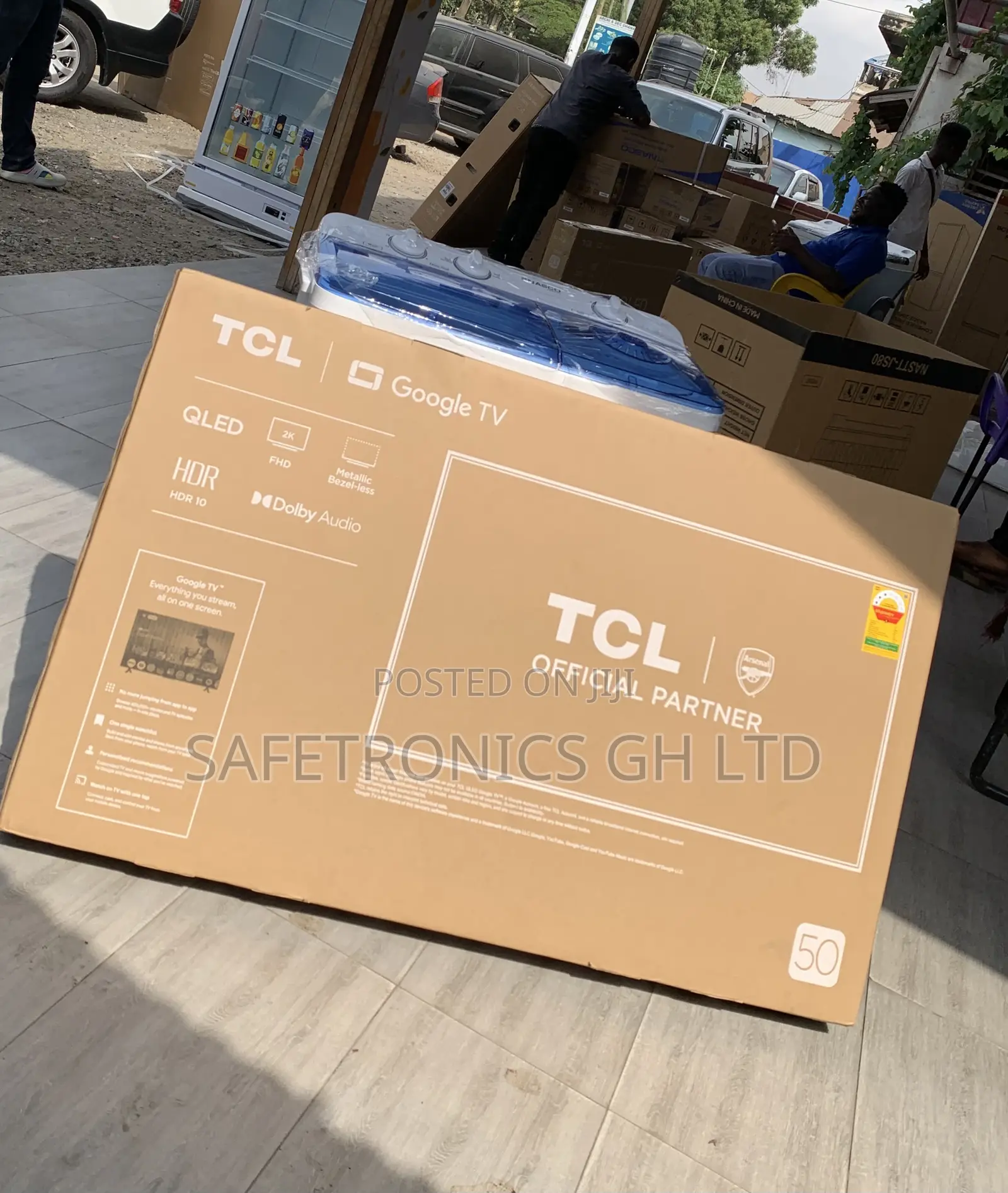 Long Lasting 50 Inch Smart TCL Black 50s5k FHD Android Tv