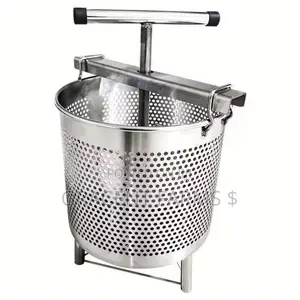 Stainless Steel Commercial Honey Greek Yogurt Press – 38l Capacity