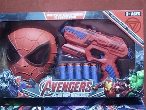 Spiderman,Mask,Toy and Web Shooter