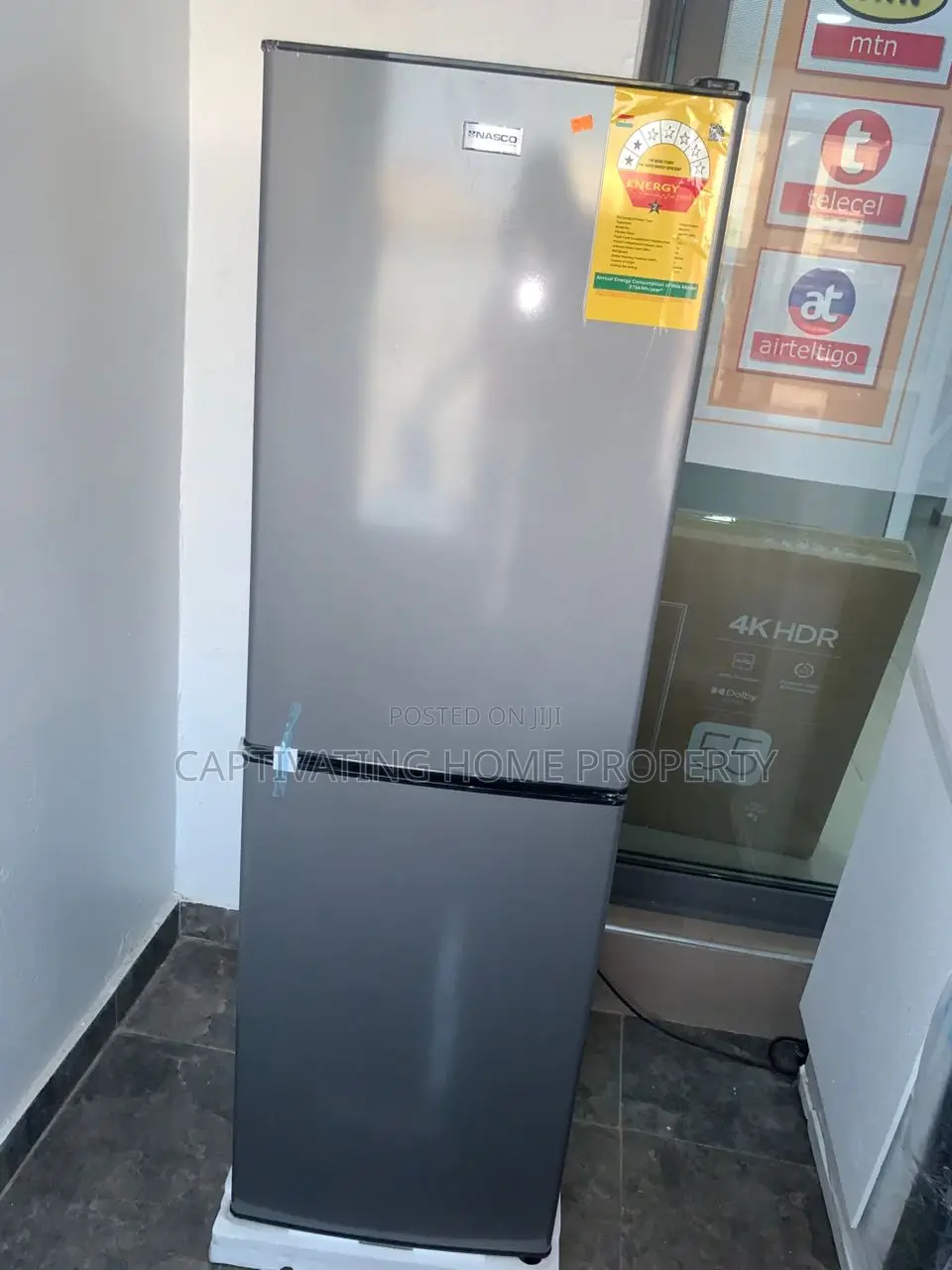 Brand New Nasco Fridge-Freezer (200l) and Neat