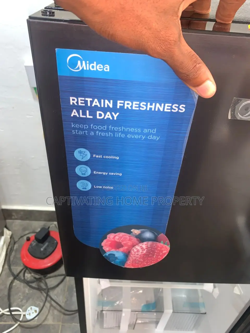 Midea Fridge-Freezer (130l) Brand New
