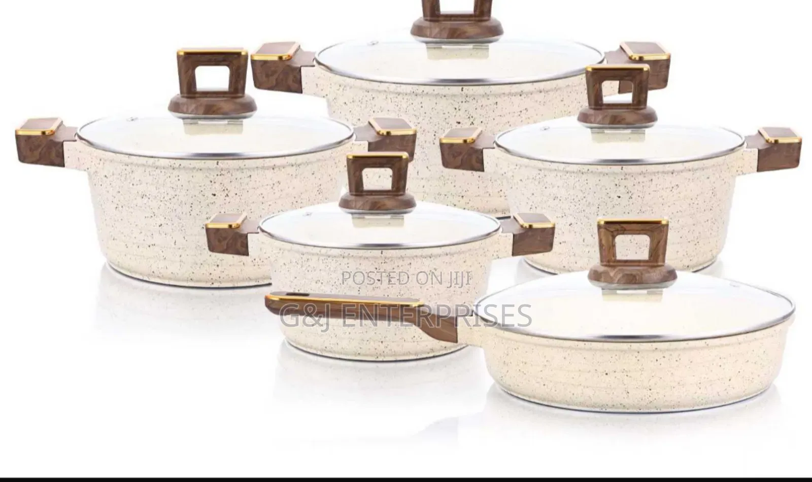 10 Pieces Cookware Set