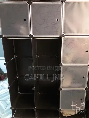 12 Cubes Plastic Wardrobe
