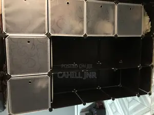 12 Cubes Plastic Wardrobe