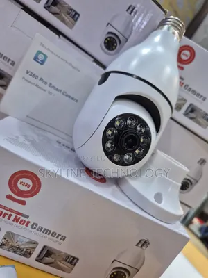 Original V380 Pro Bulb CCTV Camera.