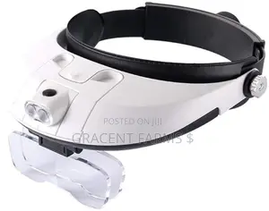 2 Led Headband Illuminating Magnifier