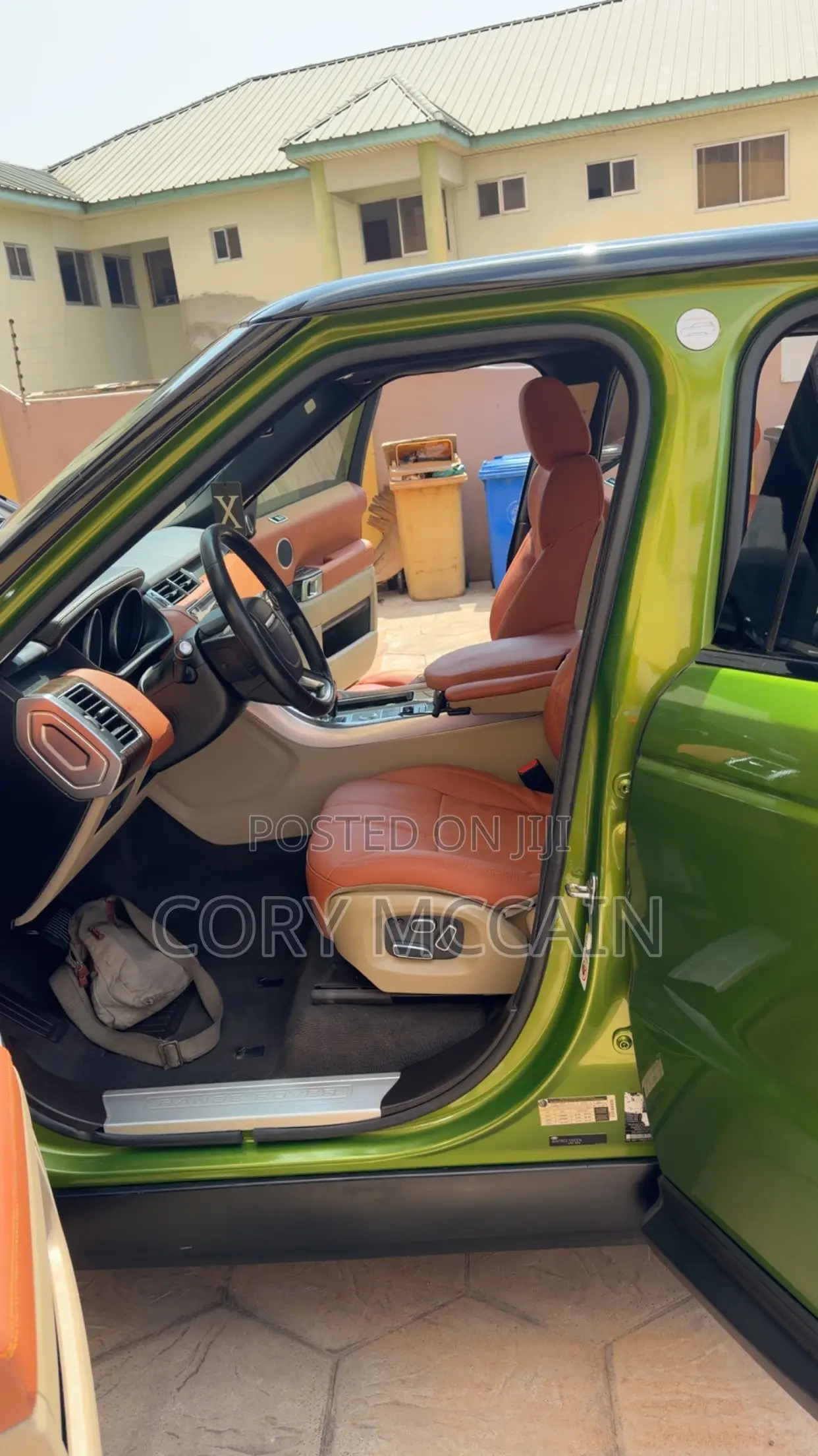 Land Rover Range Rover Sport HSE 4x4 (3.0L 6cyl 8A) 2014 Green
