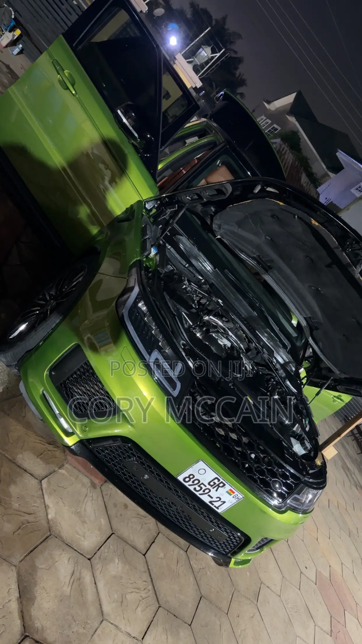 Land Rover Range Rover Sport HSE 4x4 (3.0L 6cyl 8A) 2014 Green