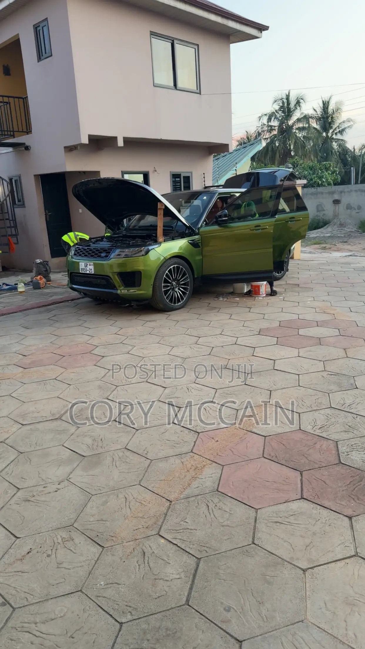 Land Rover Range Rover Sport HSE 4x4 (3.0L 6cyl 8A) 2014 Green