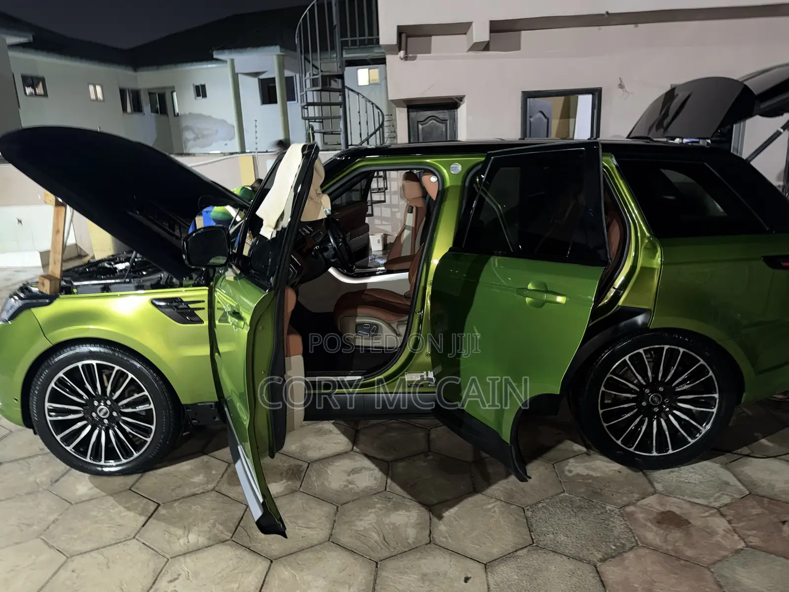 Land Rover Range Rover Sport HSE 4x4 (3.0L 6cyl 8A) 2014 Green