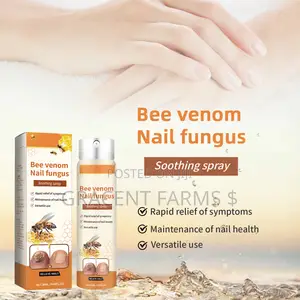 Bee Venom Nail Fungus Soothing Spray.