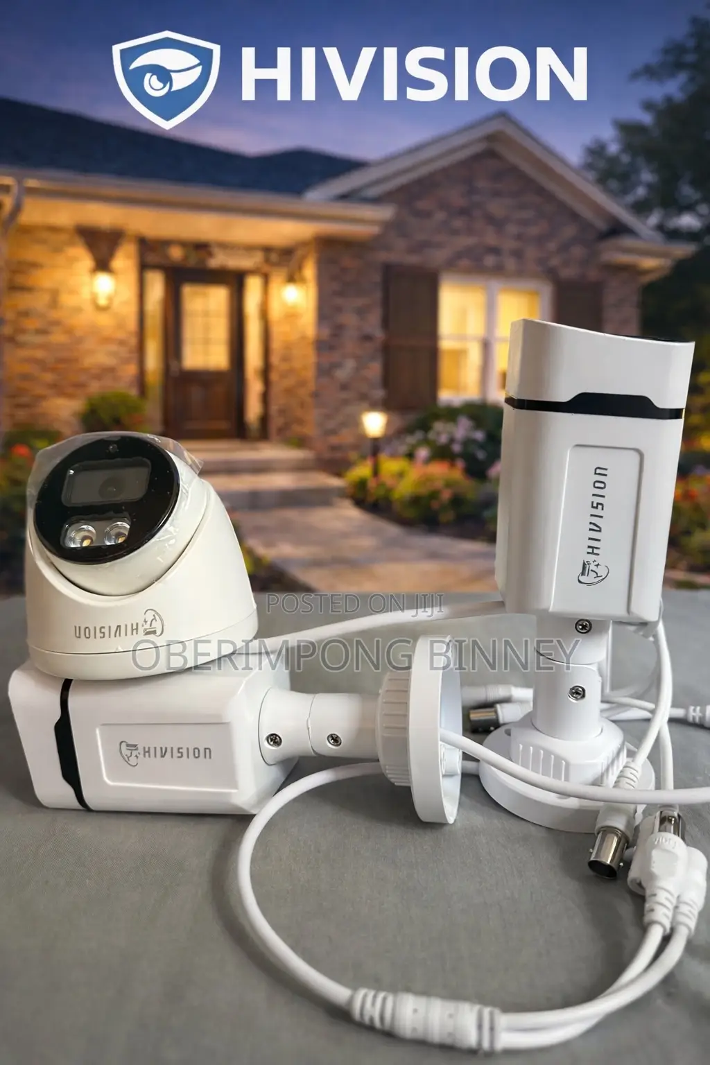CCTV 2mp Camera Hivision Kit Full Colour