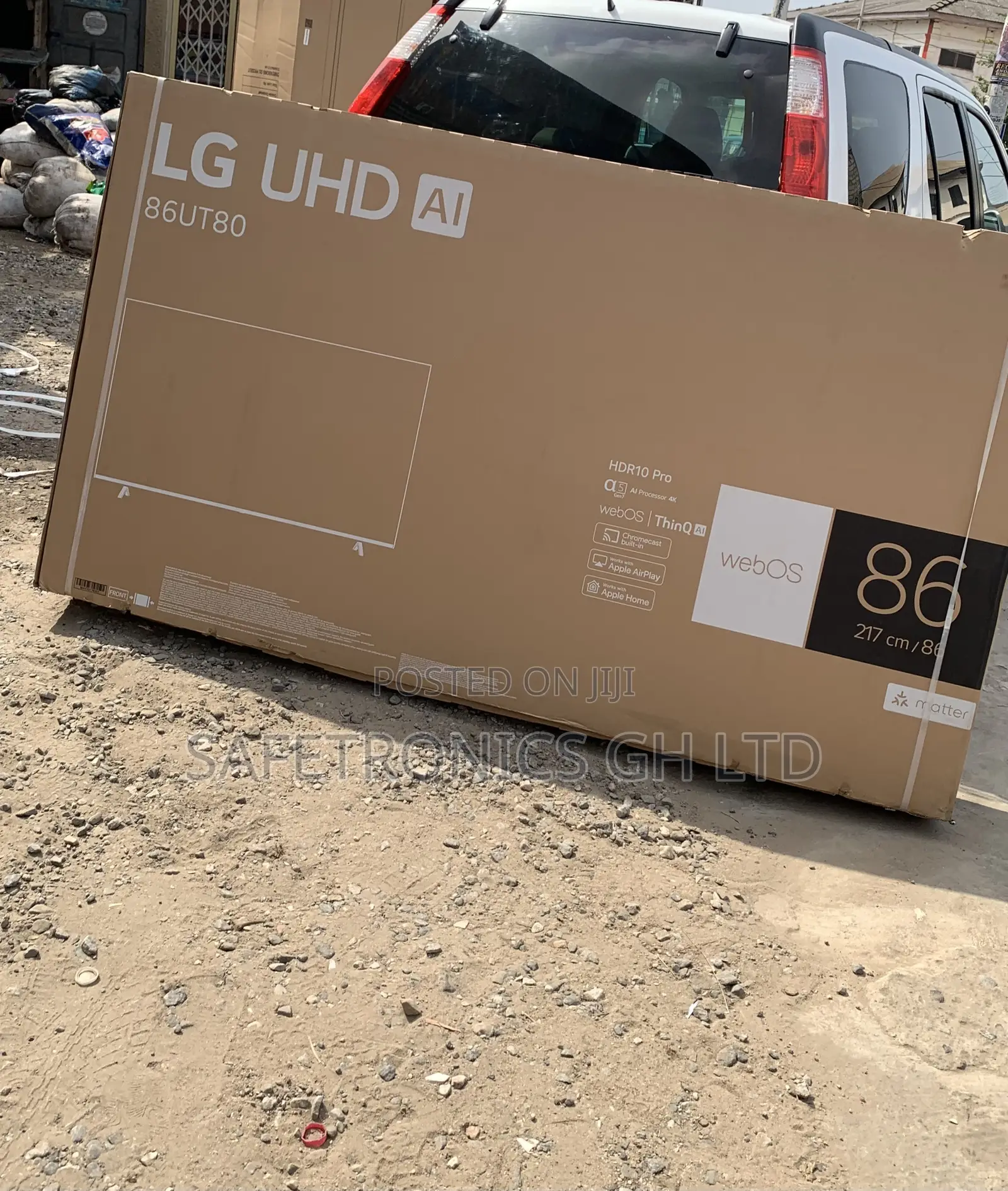 Smart Uhd Ut80 86 Inch Android Frameless Lg Electric Tv