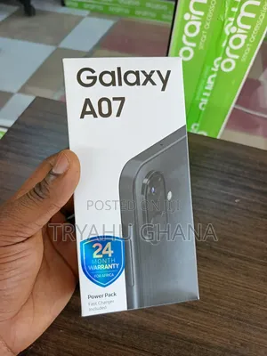 New Samsung Galaxy A07 4G 64 GB Black