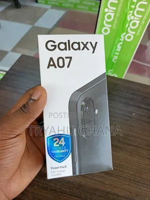 New Samsung Galaxy A07 4G 64 GB Black