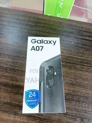 New Samsung Galaxy A07 4G 64 GB Black