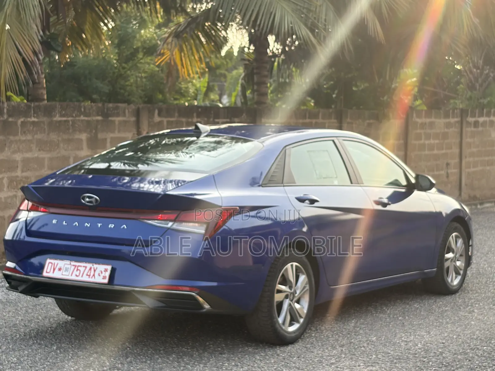 Hyundai Elantra Limited 2021 Blue