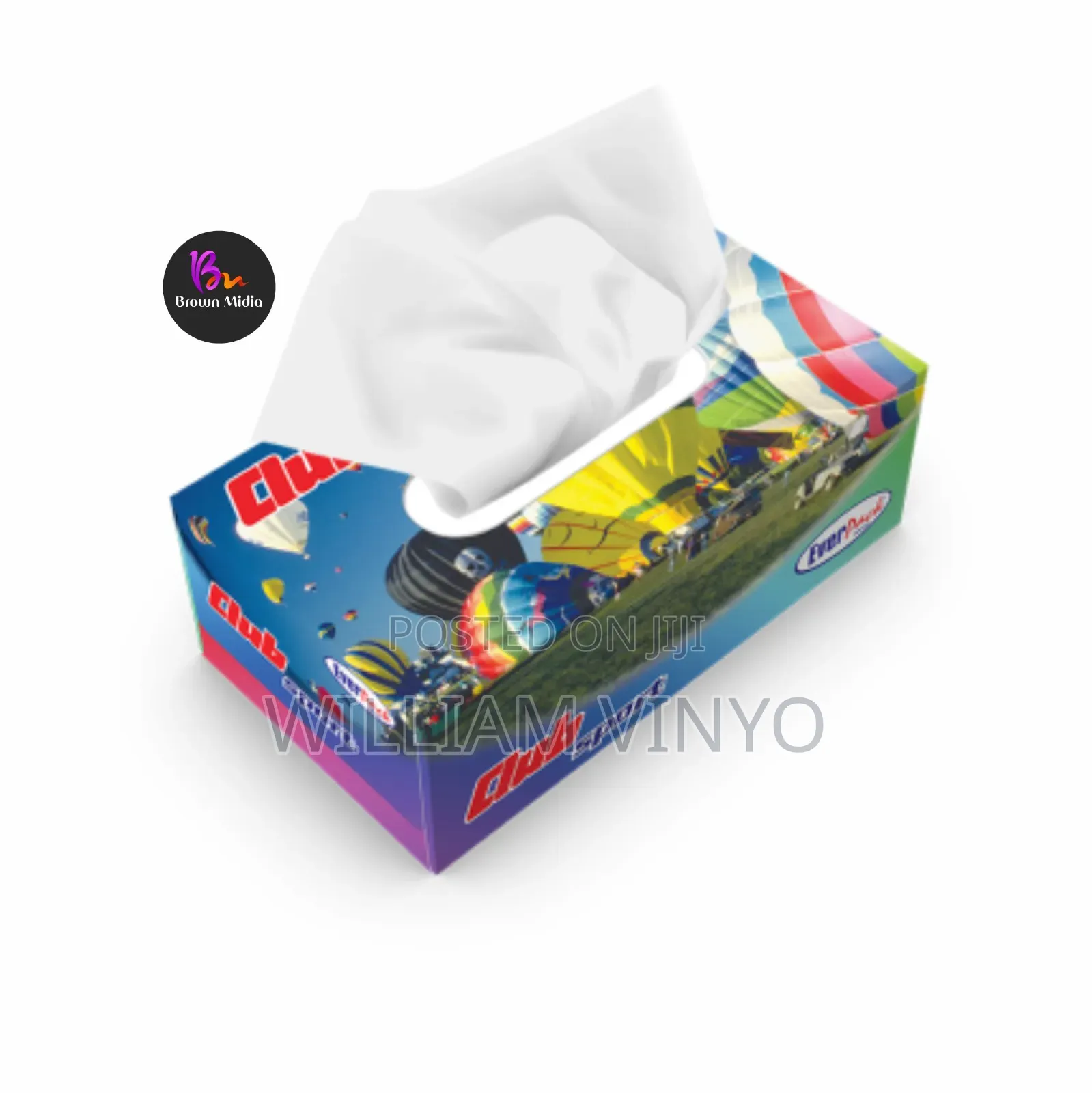 Customized Tissue Box
