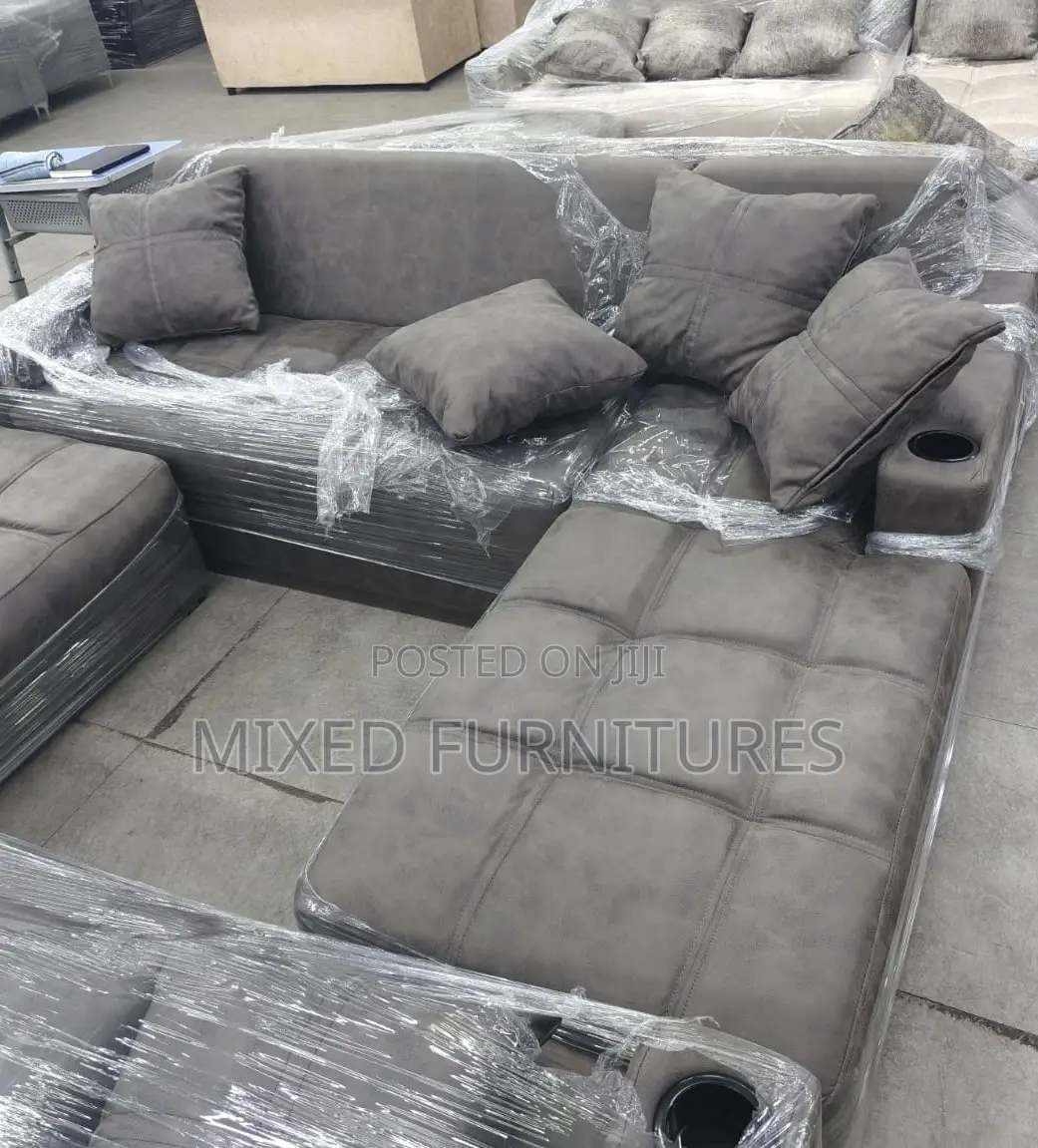 Sofa L Shape Leather