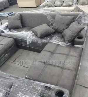 Sofa L Shape Leather