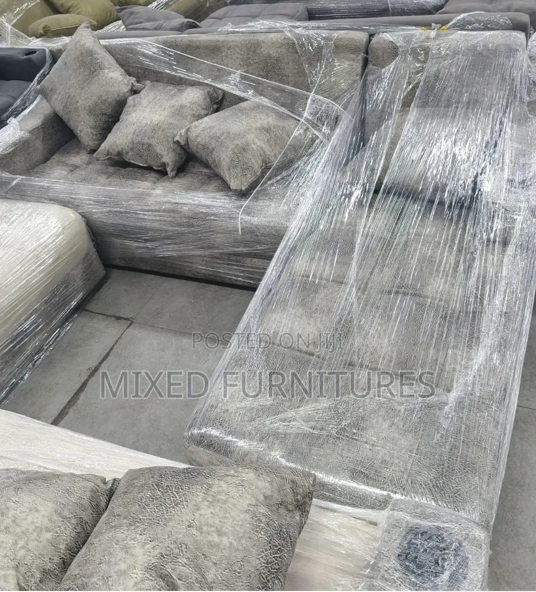Sofa L Shape Leather