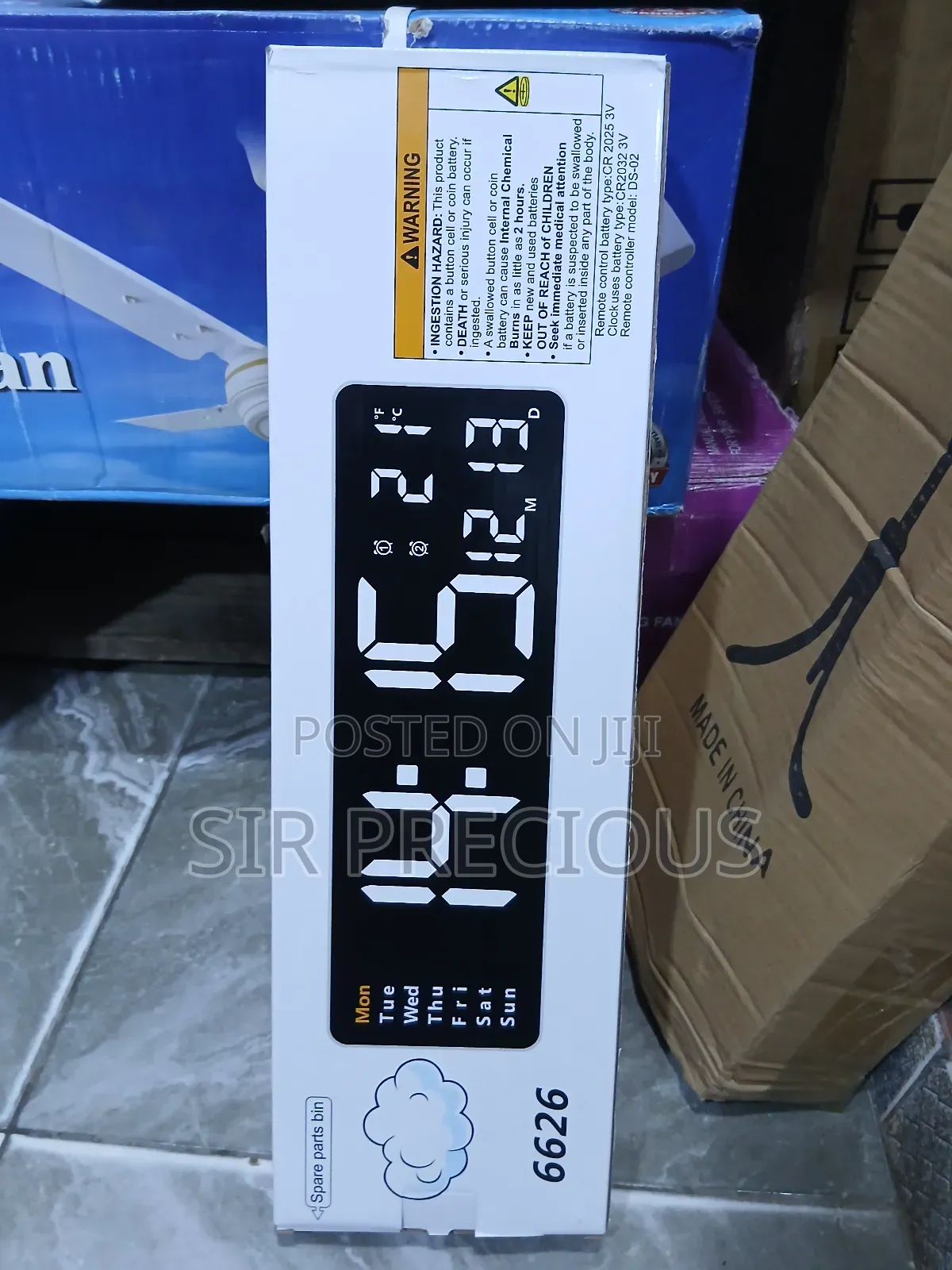 Digital Wall Clock