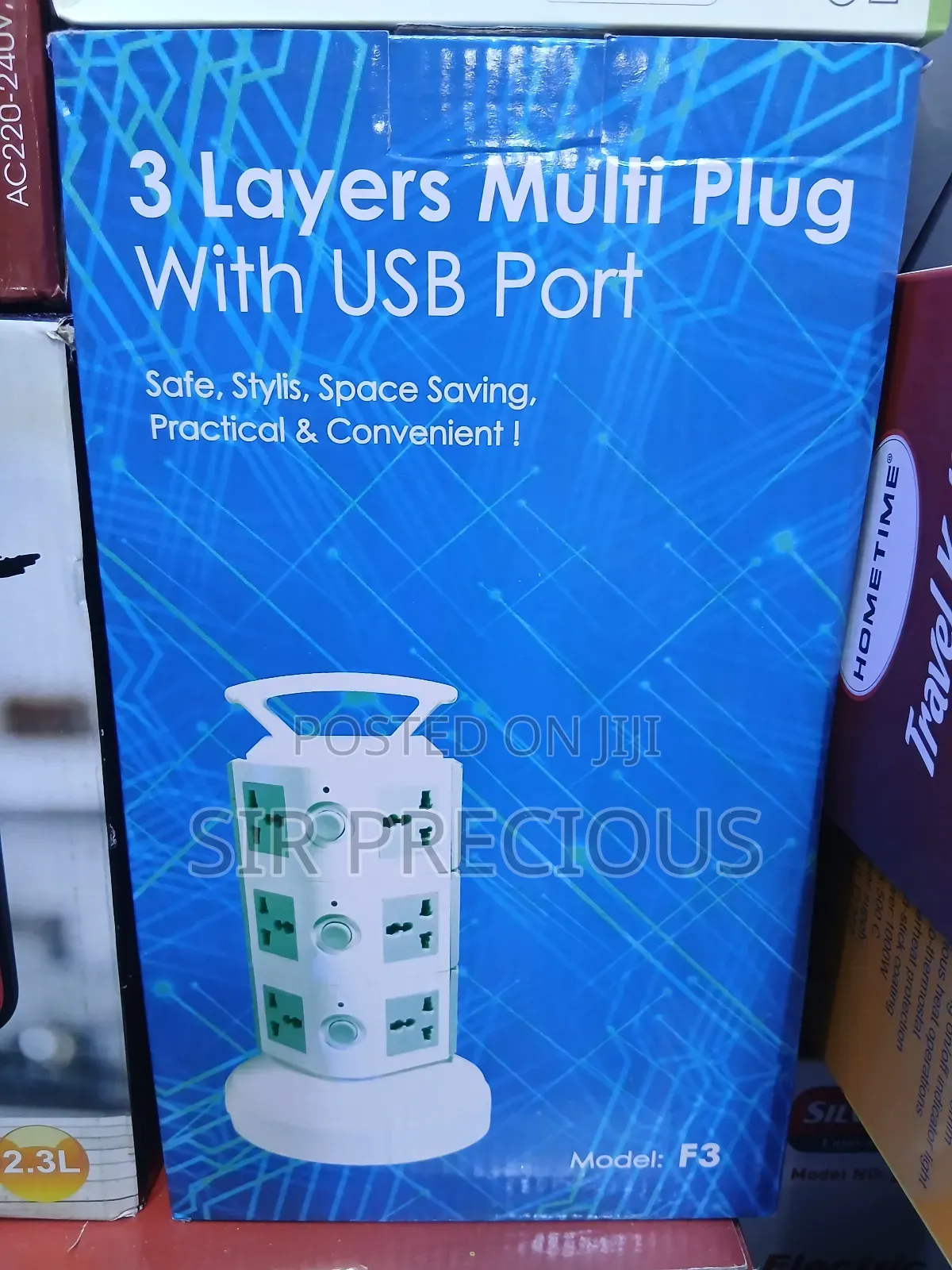 3 Layers Multi Plug Usb