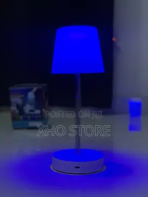 Portable Wireless RGB Led Dimmable Table Lamp, Rechargeable Touch