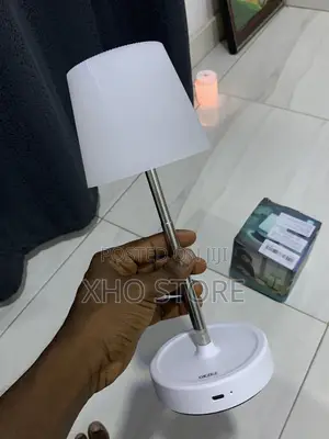 Portable Wireless RGB Led Dimmable Table Lamp, Rechargeable Touch