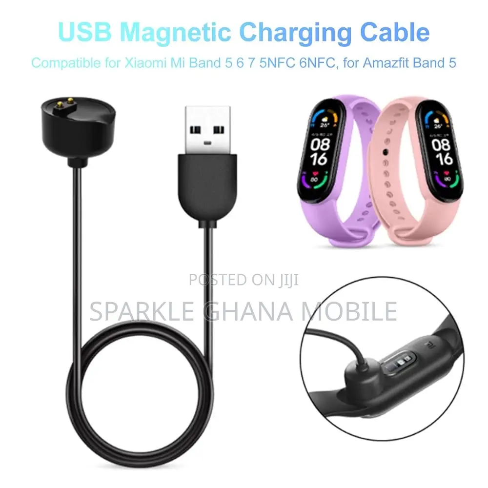 Serounder Watch Charger Cable for Band, 3.3ft Usb Charging Cord