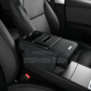 High Quality Car Armrest Cushion With Phone and Cup Holder