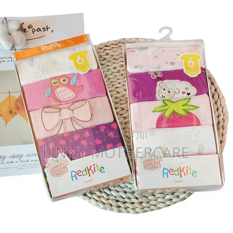 5-PCS Baby Bodysuit Pack
