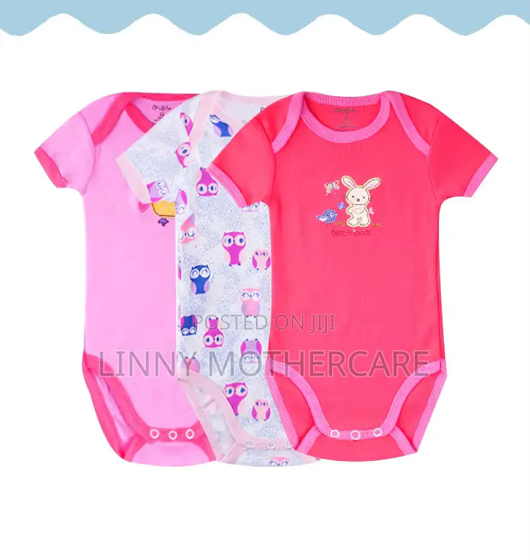 5-PCS Baby Bodysuit Pack