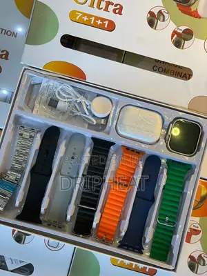 9 in One Watch Strap, Smart Watch and Earbuds Combo