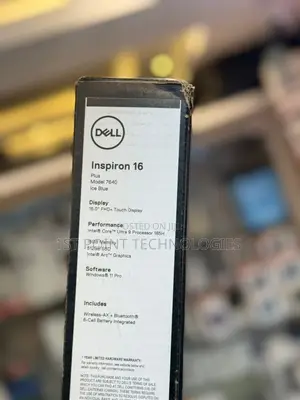 New Laptop Dell Inspiron 16 Plus 7640 16GB Intel Core Ultra 9 SSD 500GB
