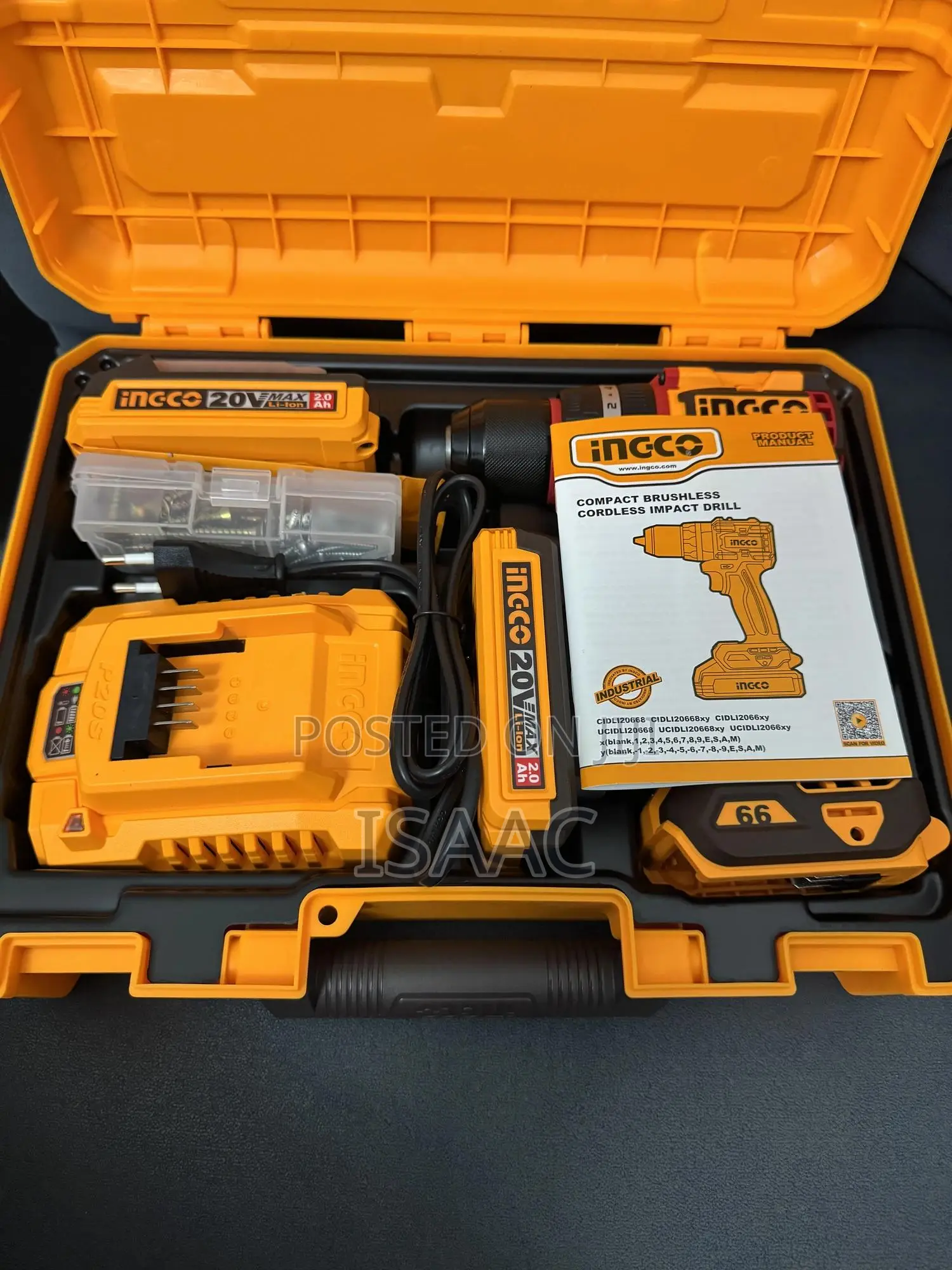 Compact Brushless Impact Drill
