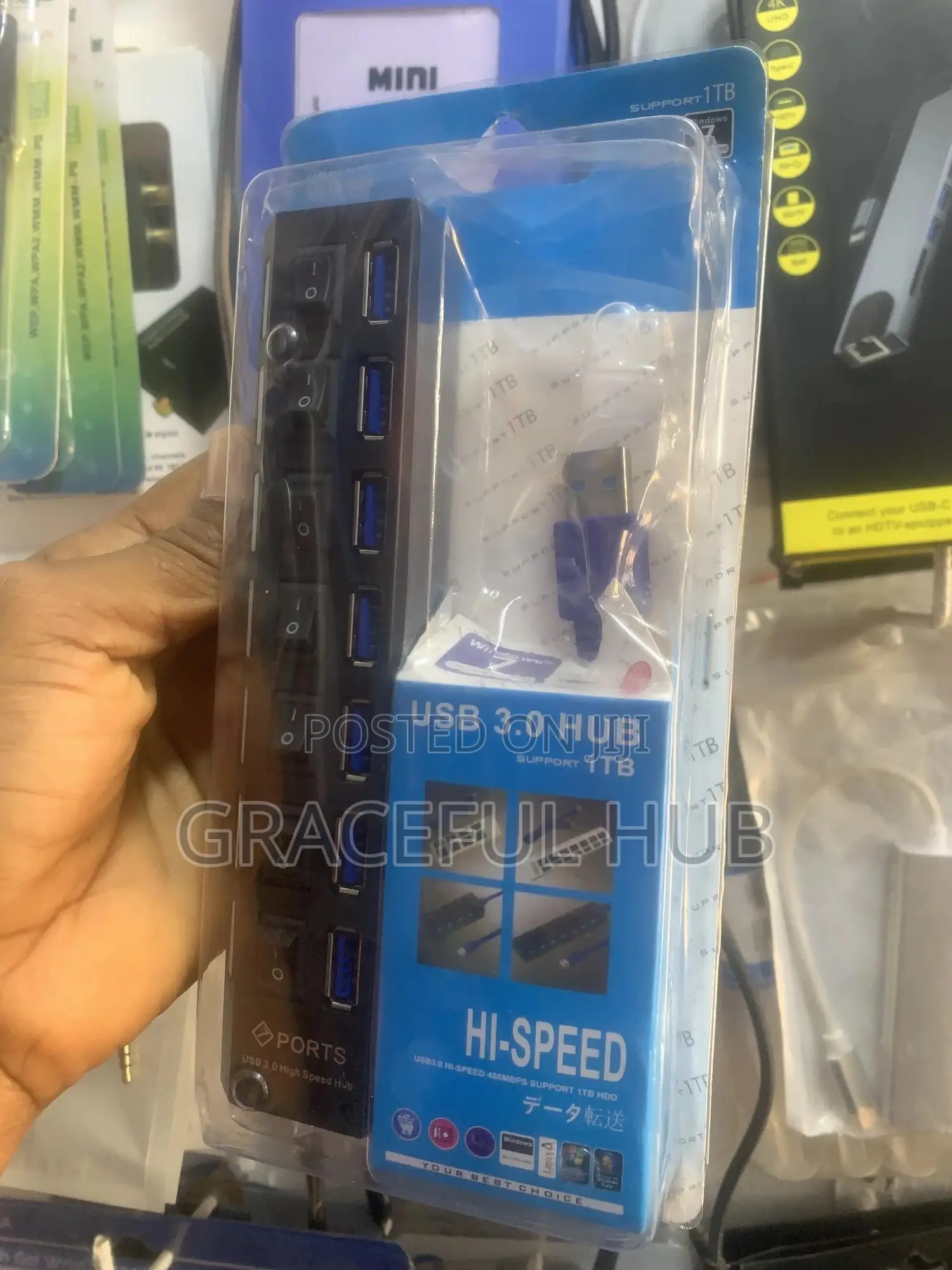 Usb 3.0 Hub 7ports