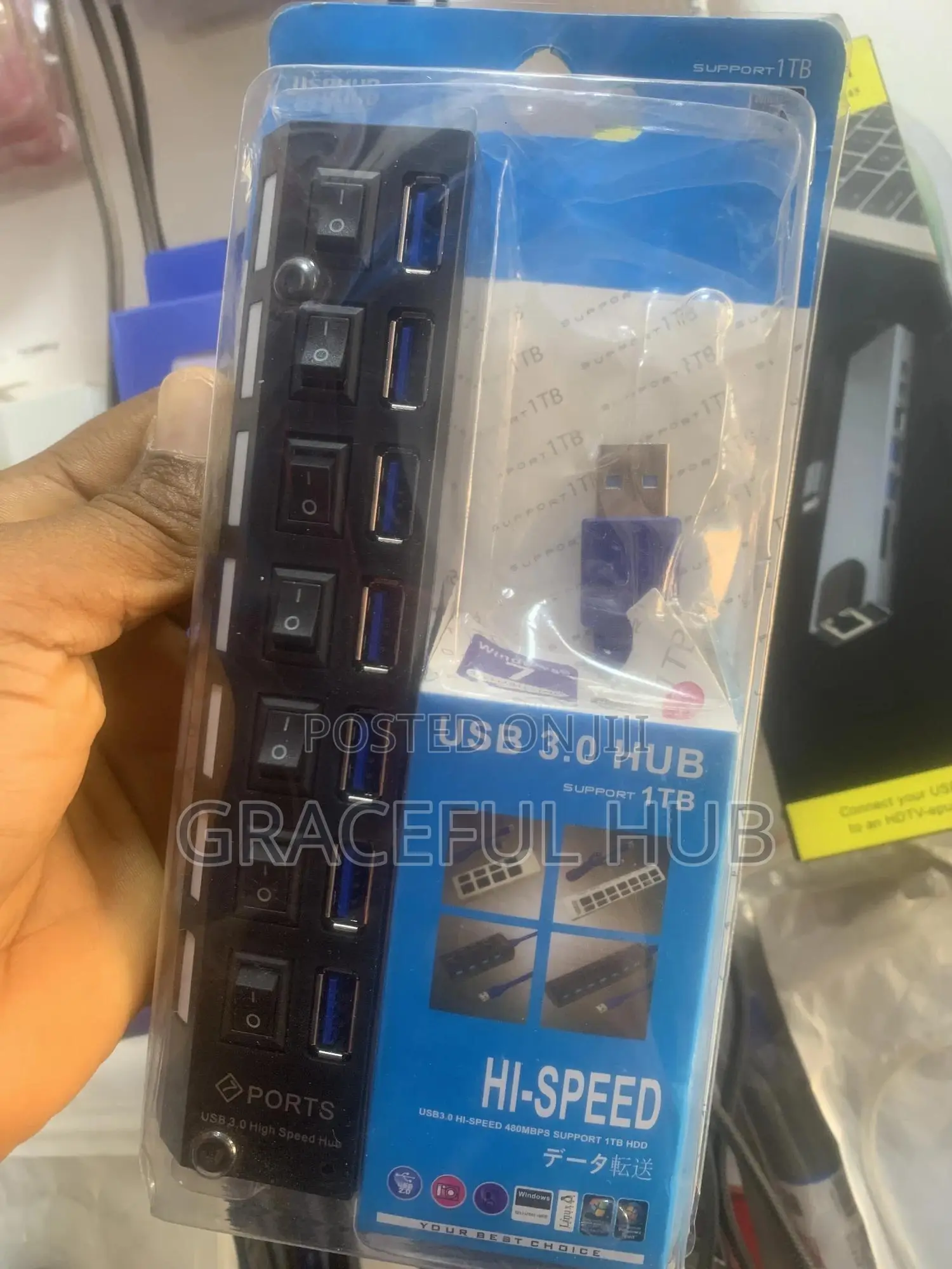 Usb 3.0 Hub 7ports