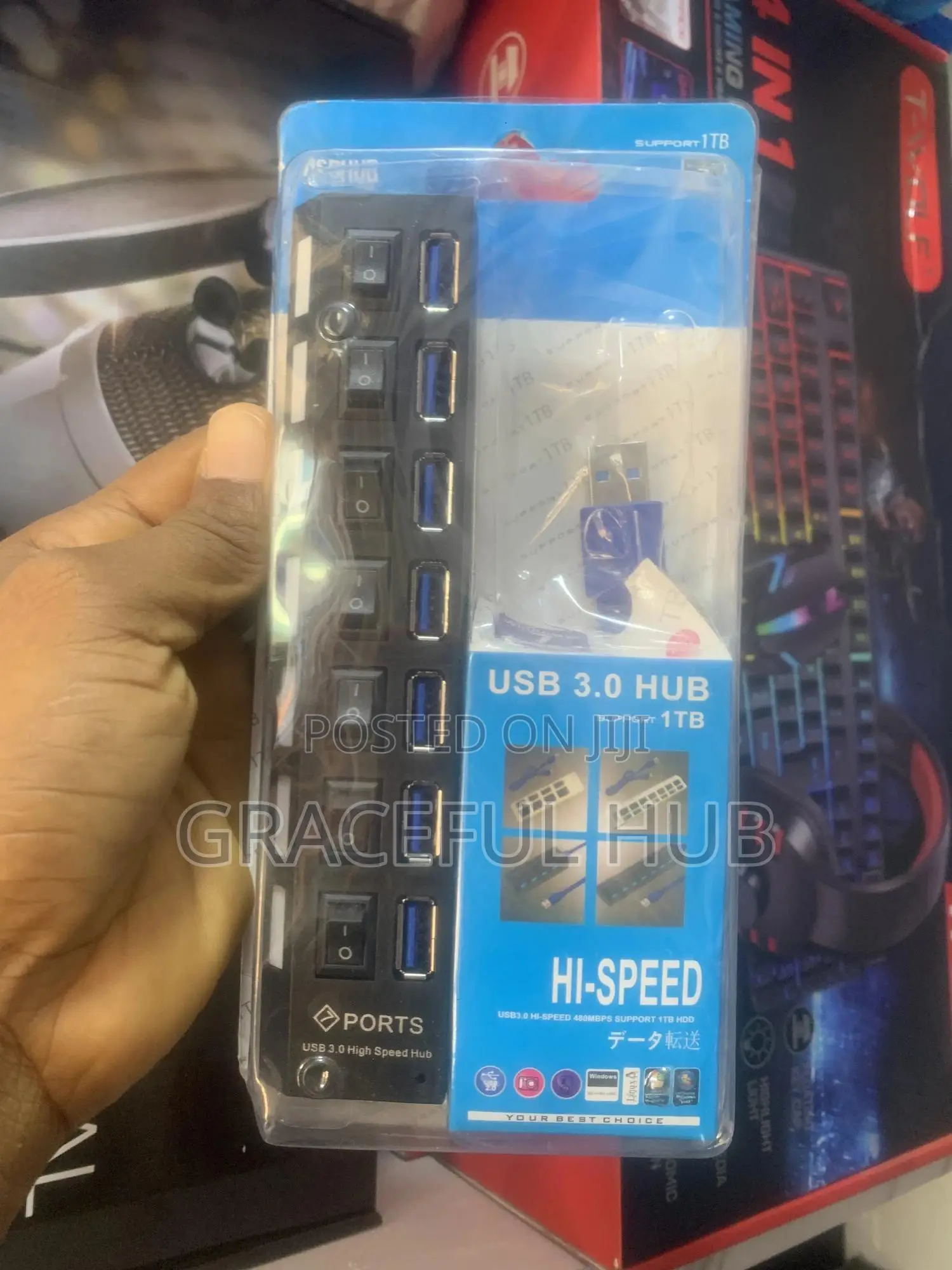 Usb 3.0 Hub 7ports