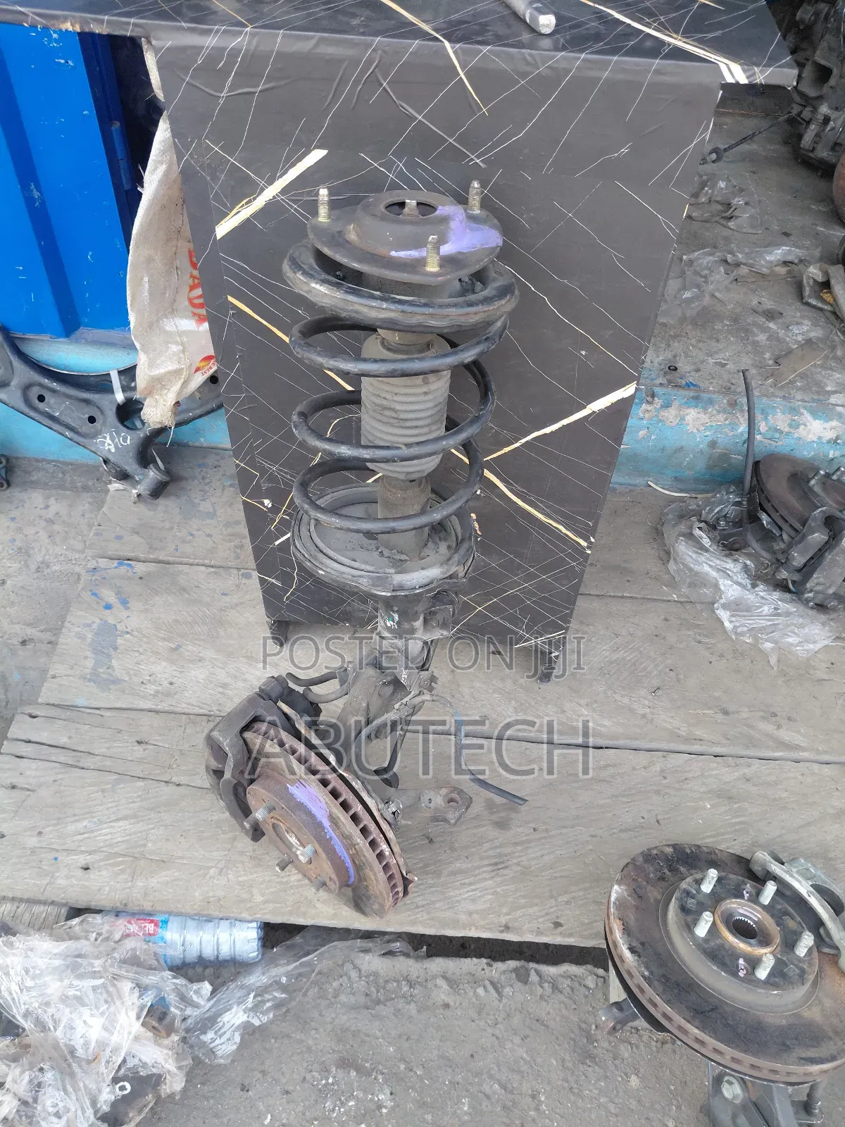 Front Shock and Hub Mitsubishi Gdi