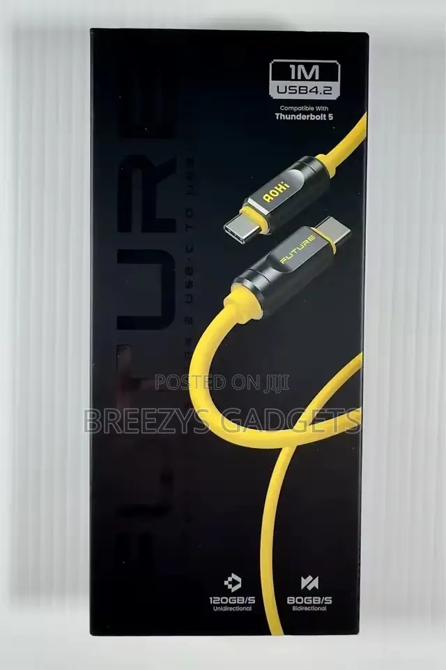 Aohi the Future Adonis Usb4 2.0 Type C Cable 240w Fast Thunderbolt 5