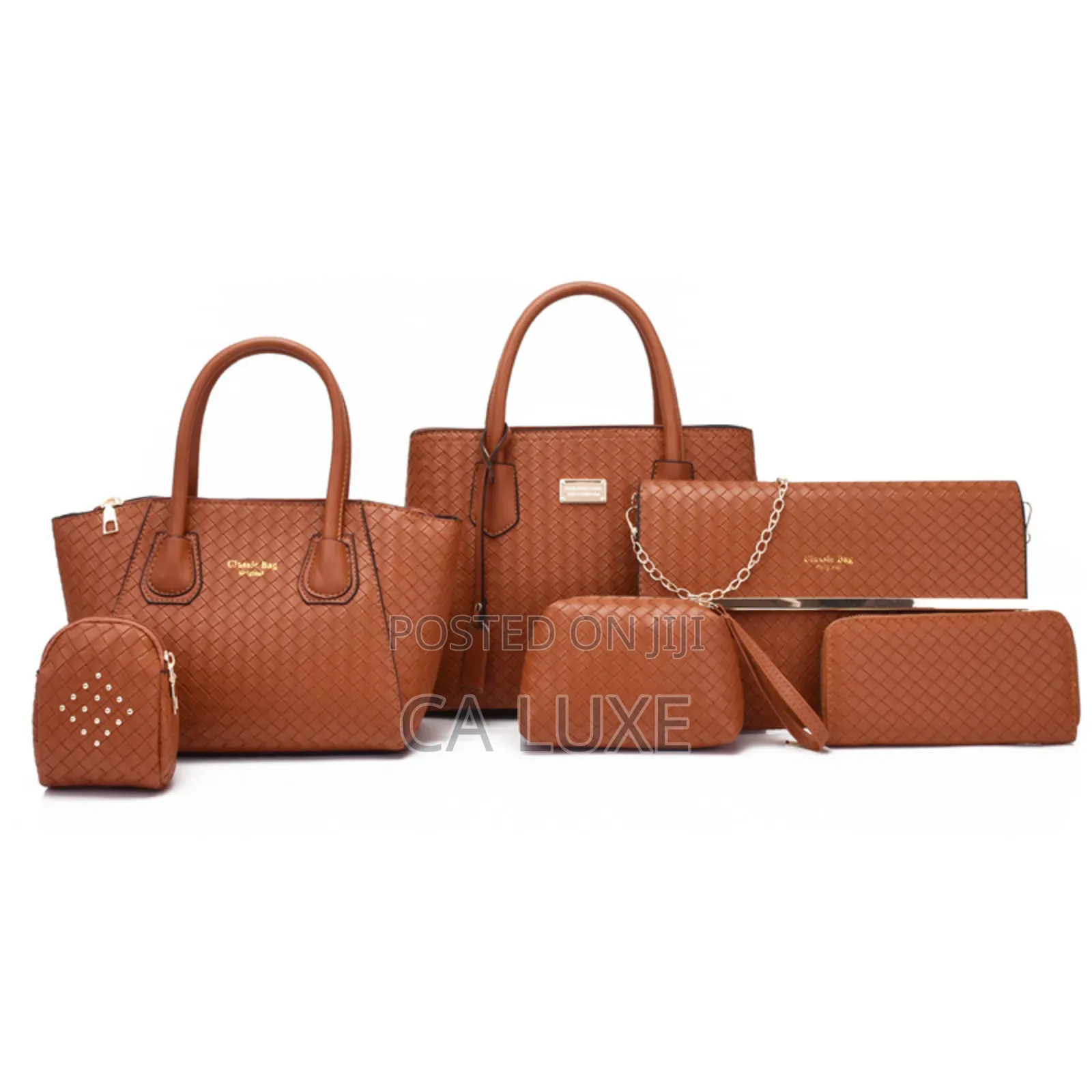 Quality 6in1 Set Bag Ladies Handbag Clutch and Purse Fast Delivery
