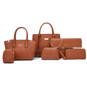 Quality 6in1 Set Bag Ladies Handbag Clutch and Purse Fast Delivery