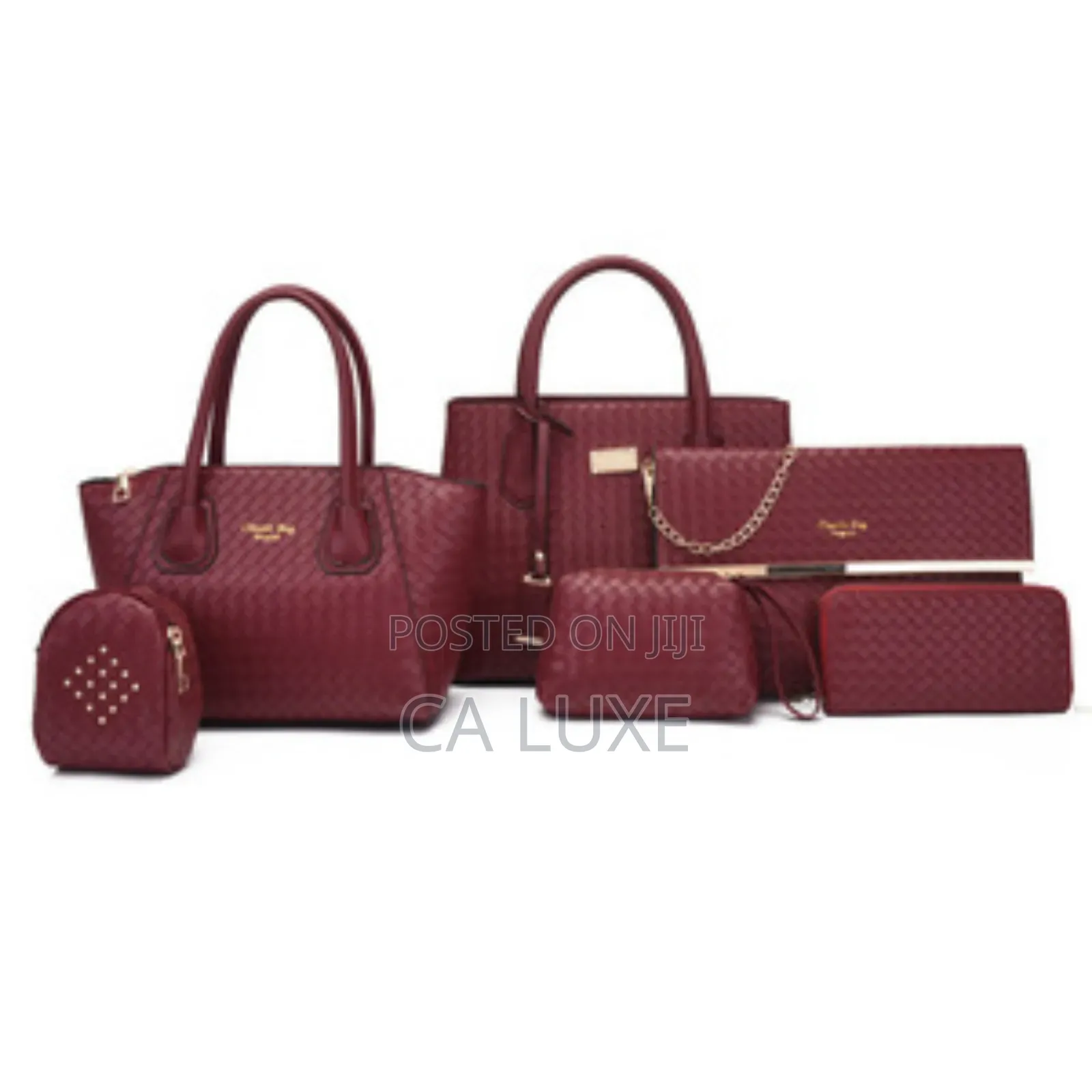 Quality 6in1 Set Bag Ladies Handbag Clutch and Purse Fast Delivery