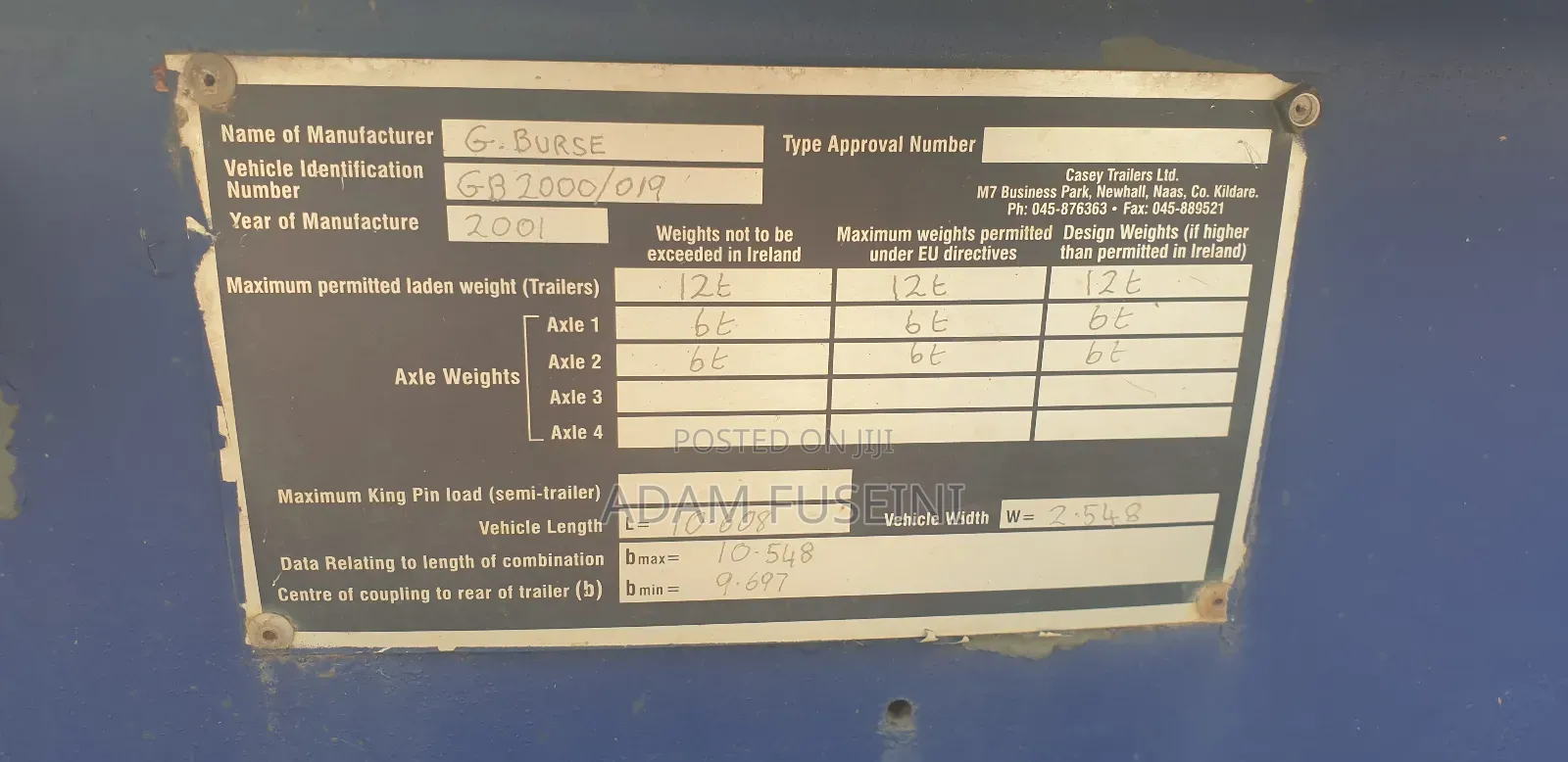 Lowbed for Machines Transport