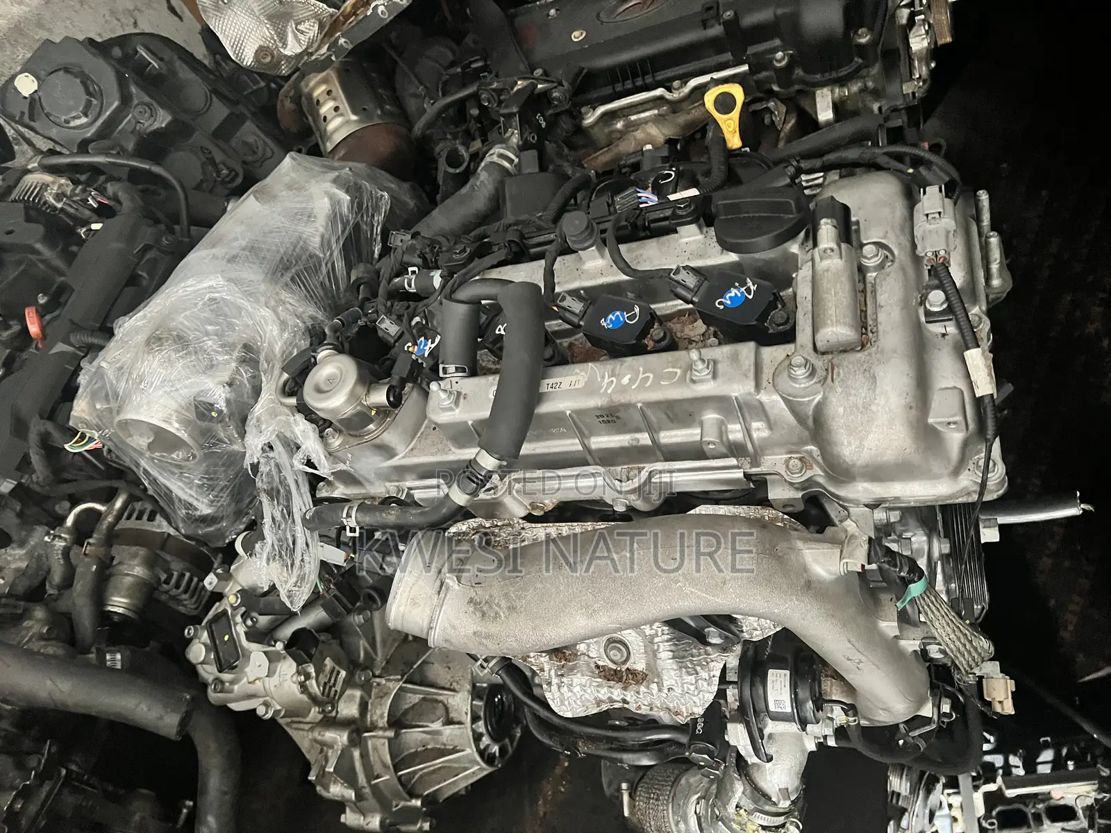 Hyundai Tucson 2019 1.6 L Turbo Engine Complete