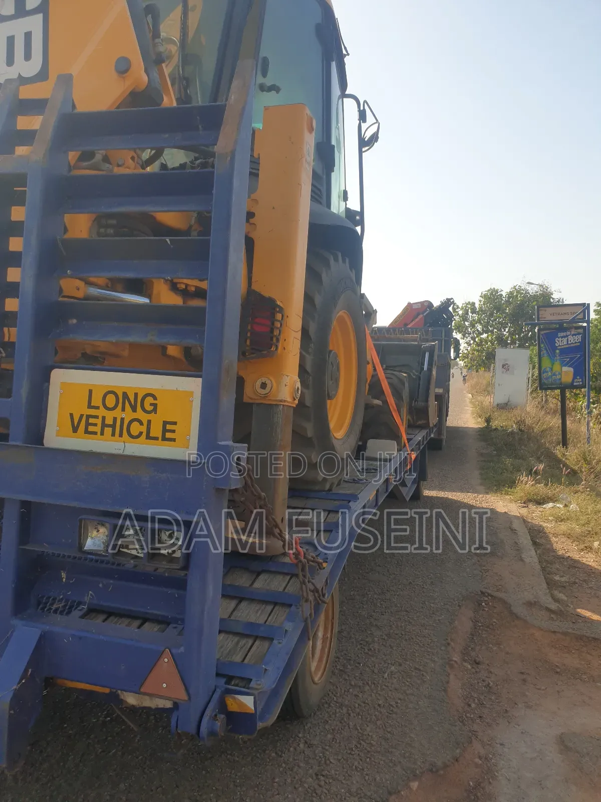 Lowbed for Machines Transport
