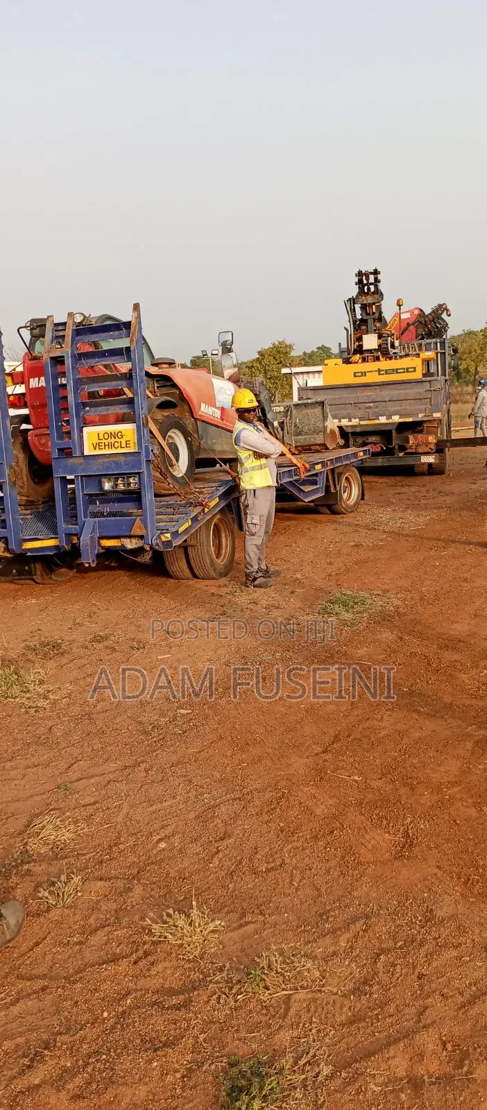 Lowbed for Machines Transport