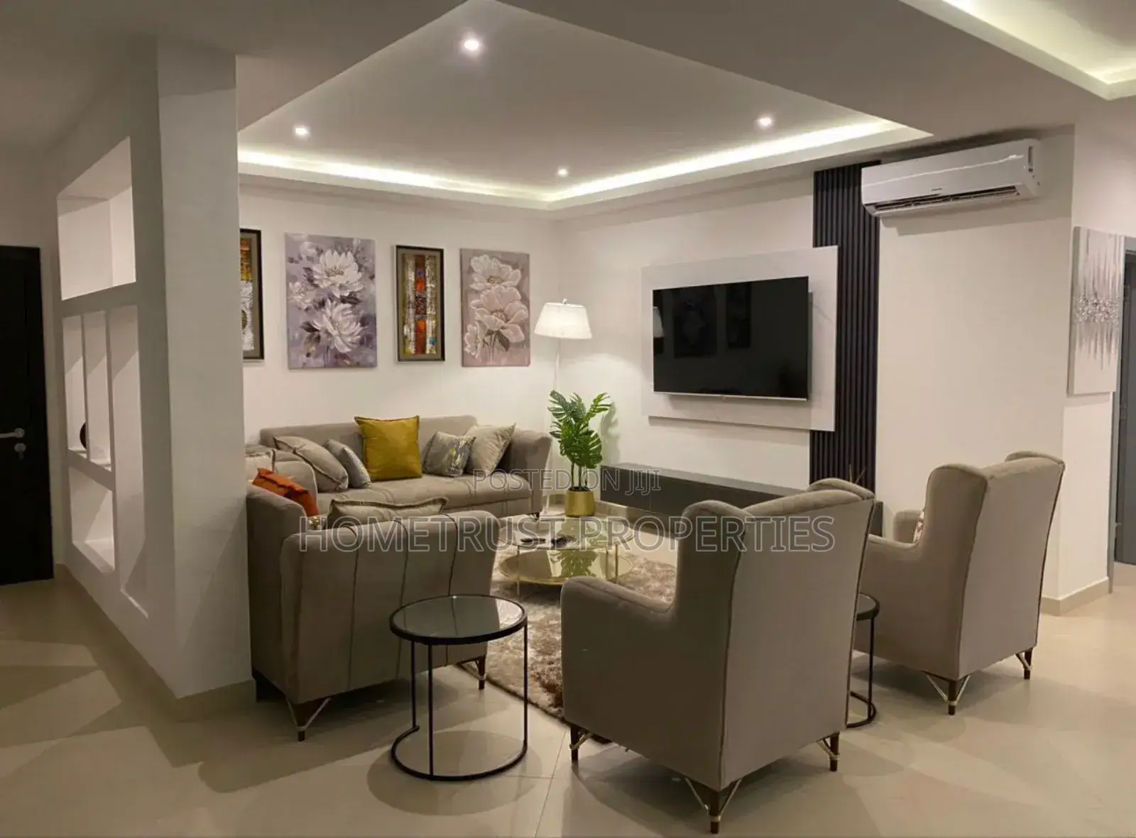 Furnished 2bdrm Apartment in Hometrust, Labone for rent